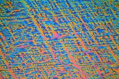 Erbium nitrate under the microscope and in polarized light royalty free stock photo Erbium nitrate under the microscope and in polarized light royalty free stock photo