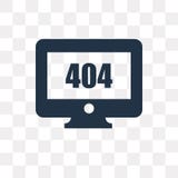 Error 404 vector icon isolated on transparent background, Error vector illustration Error 404 vector icon isolated on transparent background, Error vector illustration