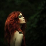 Erstaunliche redhaired Modefrauen stockbilder Erstaunliche redhaired Modefrauen stockbilder