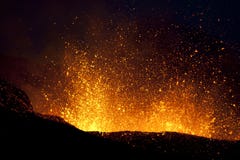 erupci fimmvorduhals Iceland wulkan