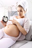 Es ist zeit- Furcht vor Geburt. stockfotografie Es ist zeit- Furcht vor Geburt. stockfotografie