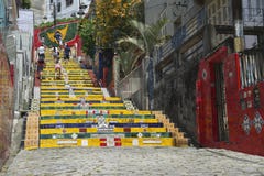 Escadaria Selaron Steps Rio de Janeiro Brazil Royalty Free Stock Images Escadaria Selaron Steps Rio de Janeiro Brazil Royalty Free Stock Images