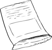 Escoja el paquete resumido de la semilla sobre blanco Fotografía de archivo libre de regalías Escoja el paquete resumido de la semilla sobre blanco Fotografía de archivo libre de regalías