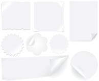 Escrituras de la etiqueta del Libro Blanco ilustración del vector Escrituras de la etiqueta del Libro Blanco ilustración del vector