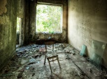 Escuela de Chernóbil Pripyat foto de archivo Escuela de Chernóbil Pripyat foto de archivo