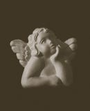 Escultura do emplastro do anjo imagens de stock Escultura do emplastro do anjo imagens de stock