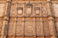 Espanha, Castilla y Leon, Salamanca Centro histórico fotografia de stock royalty free Espanha, Castilla y Leon, Salamanca Centro histórico fotografia de stock royalty free