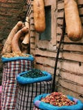 ESPECIARIA EM C4MARRAQUEXE, MORROCO imagens de stock ESPECIARIA EM C4MARRAQUEXE, MORROCO imagens de stock