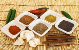Especias 3 del curry Especias 3 del curry