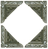 Esquinas antiguas de la foto de 1900's temprano imágenes de archivo libres de regalías Esquinas antiguas de la foto de 1900's temprano imágenes de archivo libres de regalías