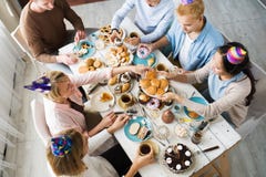 Essen der Pfannkuchen stockfoto Essen der Pfannkuchen stockfoto