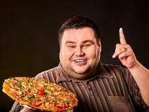 Essen der Wettbewerbpizza Fetter Fleisch fressender Schnellimbiß für übergewichtigen Menschen stockfotos Essen der Wettbewerbpizza Fetter Fleisch fressender Schnellimbiß für übergewichtigen Menschen stockfotos
