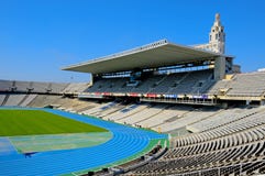 Estadi Olimpic Lluis Companys in Barcelona, Spain