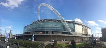 Estadio de Wembley fotografía de archivo libre de regalías Estadio de Wembley fotografía de archivo libre de regalías