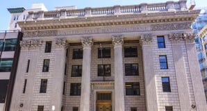 Estados Unidos National Bank en Portland - PORTLAND/OREGON - 15 de abril de 2017 fotos de archivo libres de regalías Estados Unidos National Bank en Portland - PORTLAND/OREGON - 15 de abril de 2017 fotos de archivo libres de regalías