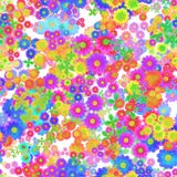 Estampado de flores colorido abstracto, flores multicoloras, floraciones en los colores del arco iris, fondo de la textura, ejemp Fotos de archivo libres de regalías Estampado de flores colorido abstracto, flores multicoloras, floraciones en los colores del arco iris, fondo de la textura, ejemp Fotos de archivo libres de regalías