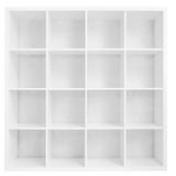 Estante o estante vacío de la tienda aislado en blanco fotografía de archivo libre de regalías Estante o estante vacío de la tienda aislado en blanco fotografía de archivo libre de regalías