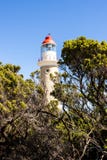 Estação de Cabo du Couedic Farol no parque nacional da perseguição do Flinders, Austrália, ilha do canguru fotos de stock royalty free Estação de Cabo du Couedic Farol no parque nacional da perseguição do Flinders, Austrália, ilha do canguru fotos de stock royalty free