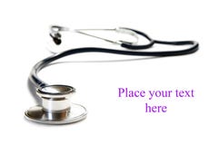 Estetoscópio médico foto de stock Estetoscópio médico foto de stock
