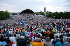 Estonian national song festival in Tallinn,Estonia. A photo Estonians national song festival at Laululava in Tallinn. The Laululava of Tallinn is a place where stock photography Estonian national song festival in Tallinn,Estonia. A photo Estonians national song festival at Laululava in Tallinn. The Laululava of Tallinn is a place where stock photography