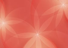 Estratto floreale su Salmon Pink Background illustrazione di stock Estratto floreale su Salmon Pink Background illustrazione di stock