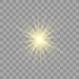 A estrela explode no fundo transparente ilustração royalty free A estrela explode no fundo transparente ilustração royalty free