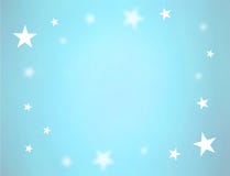 Estrellas en azul ilustración del vector Estrellas en azul ilustración del vector