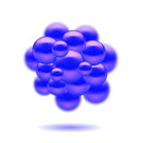 Estrutura molecular imagem de stock Estrutura molecular imagem de stock