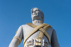 Estátua gigante de Michael Jackson na feira em Lausana, Switzer fotos de stock Estátua gigante de Michael Jackson na feira em Lausana, Switzer fotos de stock