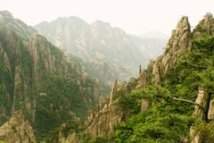Eternal Landscapes, Chinese Mountains Stock Image