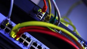 Ethernet di lampeggiamento Ethernet di lampeggiamento