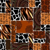 Ethnic Seamless Pattern In African Style. Stock Photo