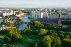 Ethnographic och handelmitt Kaliningrad arkivfoton Ethnographic och handelmitt Kaliningrad arkivfoton