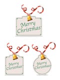 Etichette del regalo di Natale Fotografie Stock Libere da Diritti Etichette del regalo di Natale Fotografie Stock Libere da Diritti