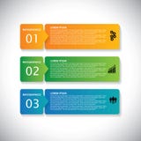 Etichette variopinte con la sequenza dei punti - infographic illustrazione vettoriale Etichette variopinte con la sequenza dei punti - infographic illustrazione vettoriale