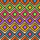 Etniczny plemienny geometryczny bezszwowy wzór ilustracji Etniczny plemienny geometryczny bezszwowy wzór ilustracji