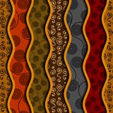 Etnisch naadloos patroon in Afrikaanse stijl vector illustratie Etnisch naadloos patroon in Afrikaanse stijl vector illustratie