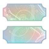 etykiety pastelowe kwiat royalty ilustracja etykiety pastelowe kwiat royalty ilustracja