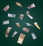 Euro che cadono da sopra Euro che cadono da sopra