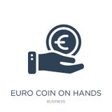 euro coin on hands icon in trendy design style. euro coin on hands icon isolated on white background. euro coin on hands vector vector illustration euro coin on hands icon in trendy design style. euro coin on hands icon isolated on white background. euro coin on hands vector vector illustration