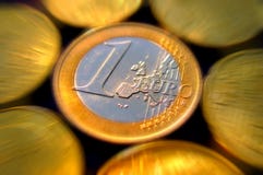 Euro Coins Stock Images