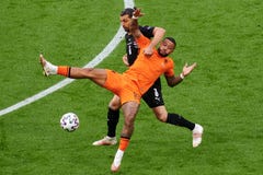 EURO 2020. The football match Austria vs Netherlands