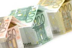 Euro Houses (Close View) Royalty Free Stock Image Euro Houses (Close View) Royalty Free Stock Image