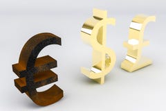 Euro que aherrumbra stock de ilustración Euro que aherrumbra stock de ilustración