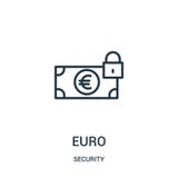 euro vettore dell'icona dalla raccolta di sicurezza Linea sottile euro illustrazione di vettore dell'icona del profilo Simbolo li royalty illustrazione gratis euro vettore dell'icona dalla raccolta di sicurezza Linea sottile euro illustrazione di vettore dell'icona del profilo Simbolo li royalty illustrazione gratis