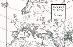 europe mapy badanie lekarskie Wysoce Szczegółowa ilustracja royalty ilustracja europe mapy badanie lekarskie Wysoce Szczegółowa ilustracja royalty ilustracja