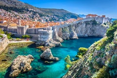 European Summer Resort In Croatia, Dubrovnik. Stock Photography European Summer Resort In Croatia, Dubrovnik. Stock Photography