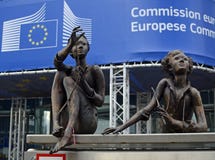 European Union - European Commission Royalty Free Stock Photo European Union - European Commission Royalty Free Stock Photo