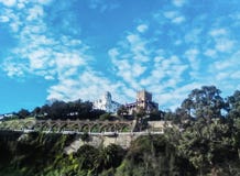 Eurostar Real Hotel 5 stars and the residence of the Botin family descendants of influential financiers of northern Spain stock photography Eurostar Real Hotel 5 stars and the residence of the Botin family descendants of influential financiers of northern Spain stock photography