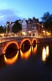 Evening Amsterdam Stock Image